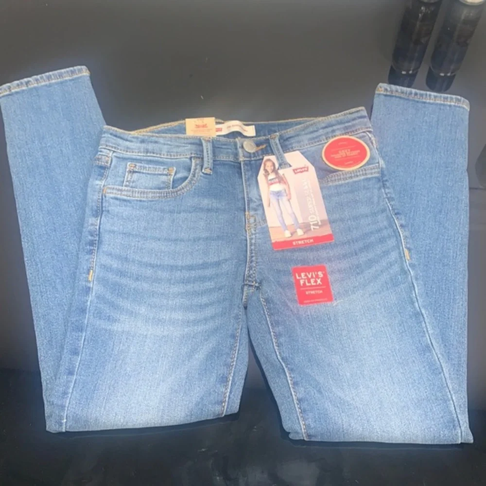NWT Levi 710 super skinny jeans 8 regular Girls - Picture 3 of 7